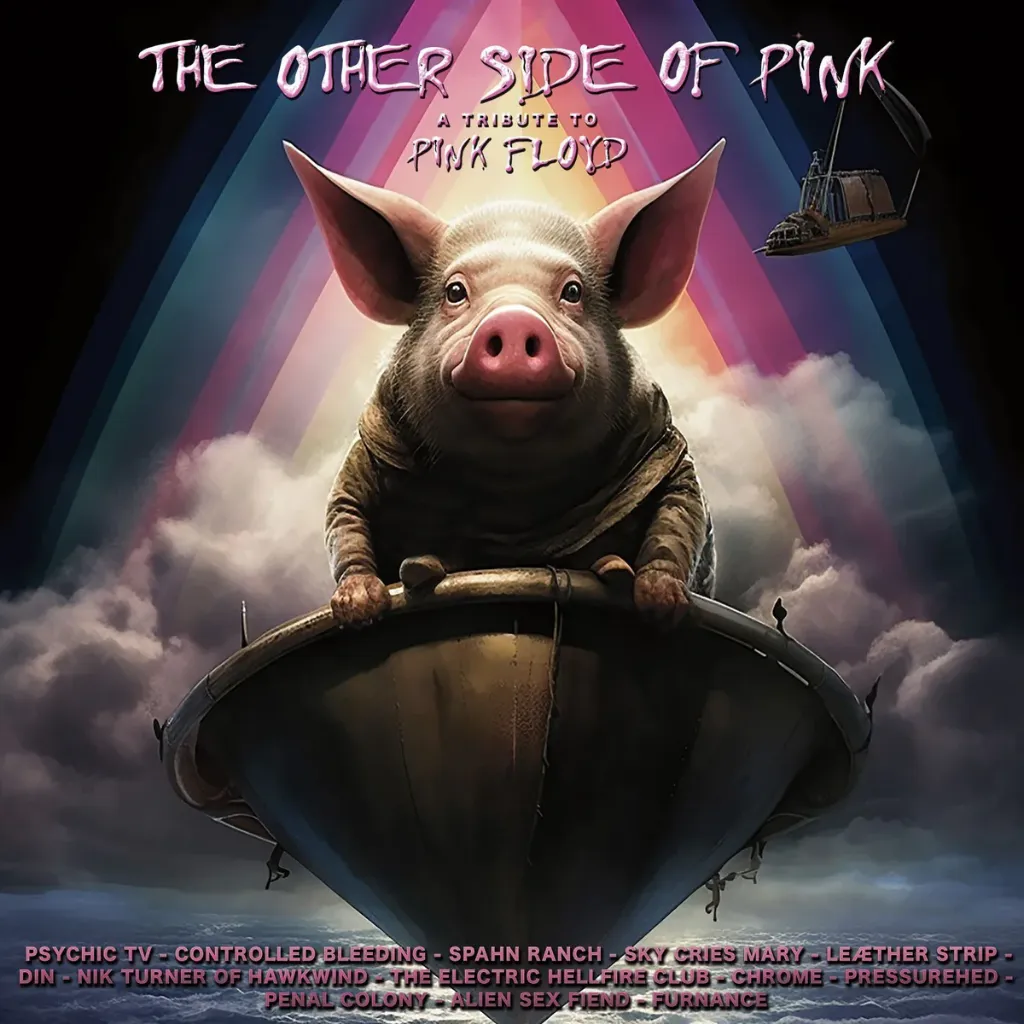 V/A THE OTHER SIDE OF PINK - A tribute to Pink Floyd (LP - translucent pink vinyl)