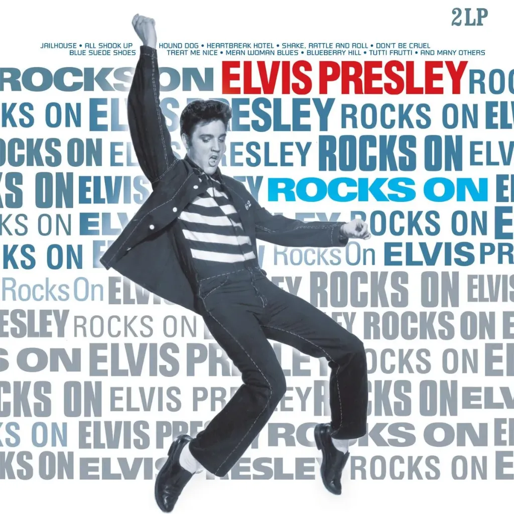 ELVIS PRESLEY - Rocks On (2xLP Limited edition Blue vinyl)