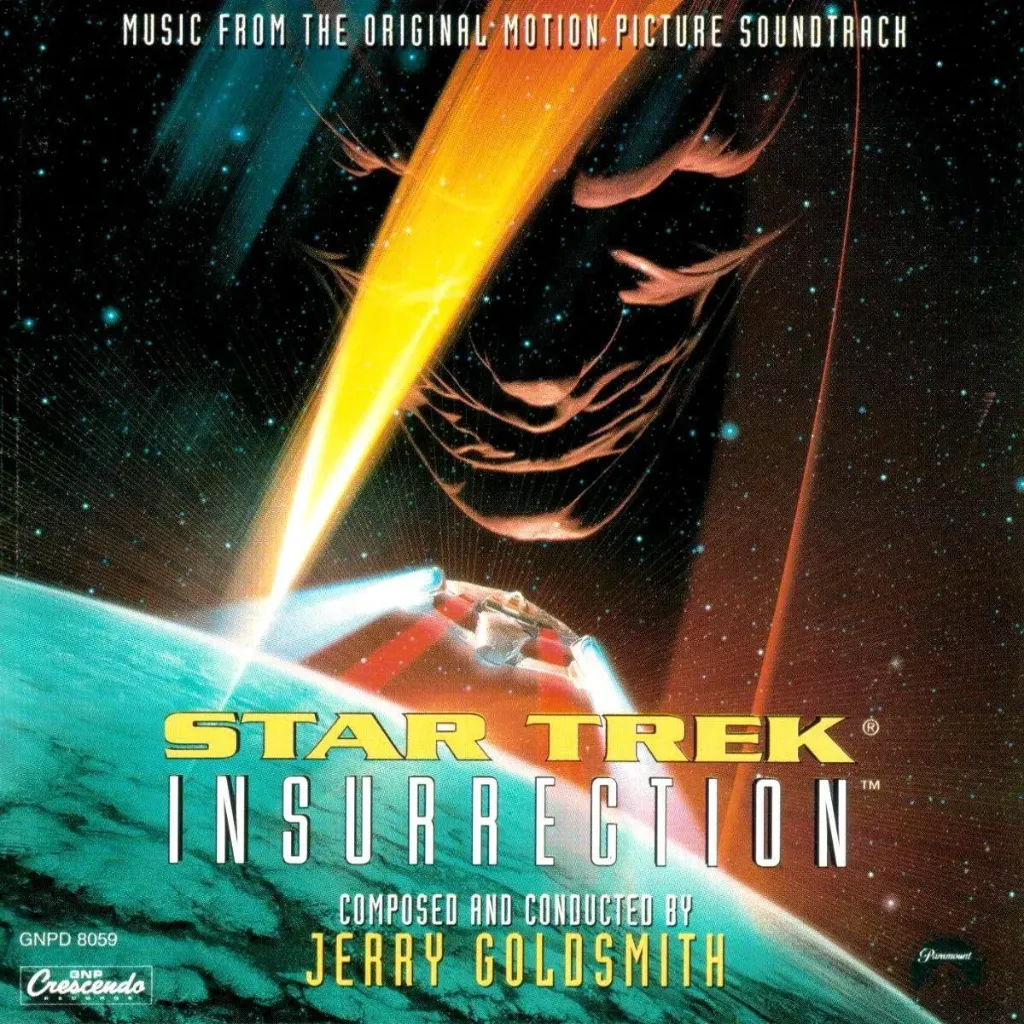 V/A STAR TREK INSURRECTION (LP - Limited Edition white & Blue splattered vinyl)