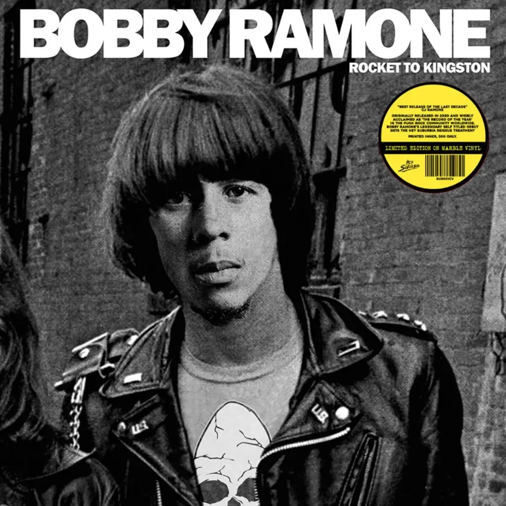 BOBBY RAMONE - Rocket to Kingston (LP Limited Edition on orange marbled vinyl)