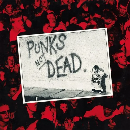 THE EXPLOITED - Punks Not Dead (LP Limited edition op zwart vinyl met een rode spetter)
