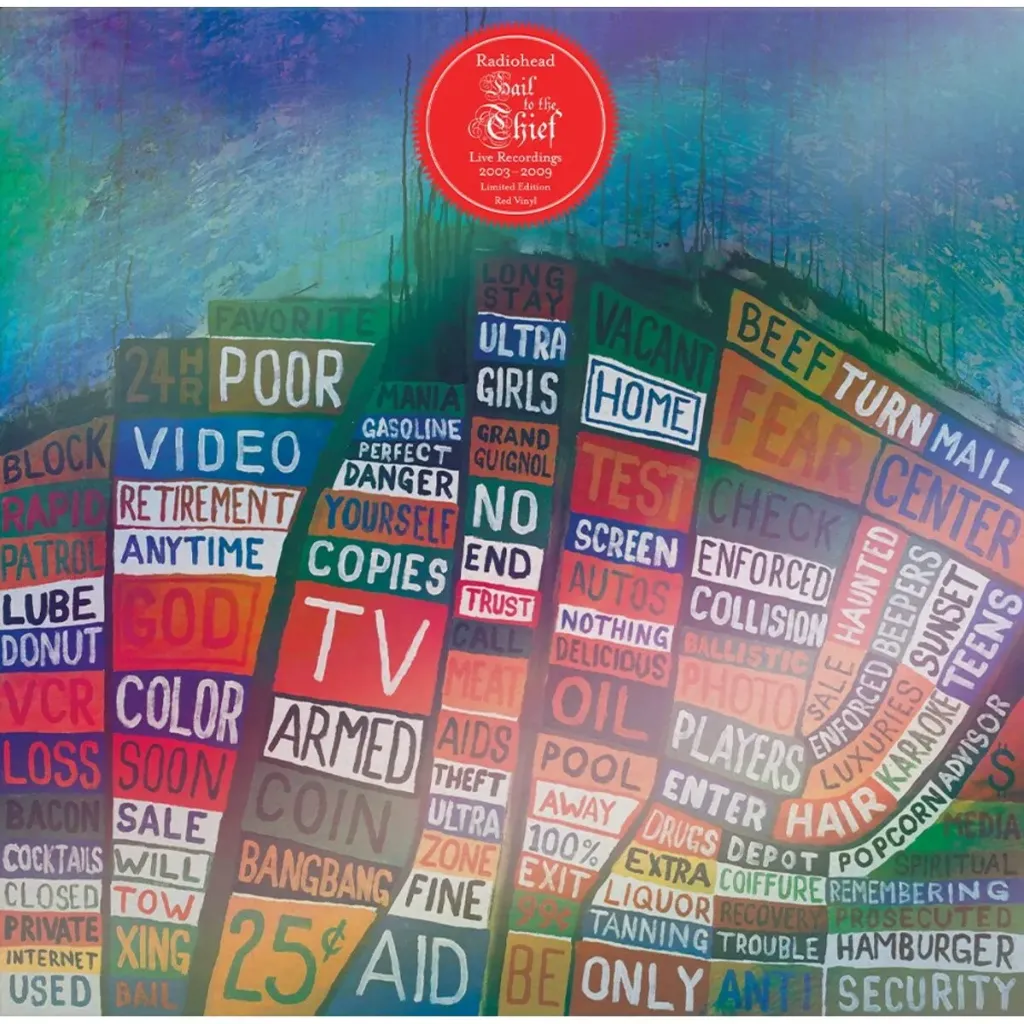 RADIOHEAD - Hail To The Thief (Live Recordings 2003-2009) (LP - Limited Edition on Red vinyl)