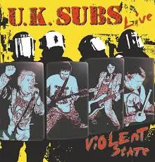 UK SUBS - Violent State (LP limited edition on yellow vinyl)