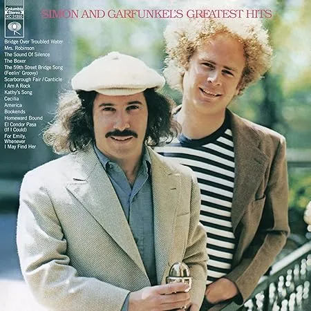 SIMON & GARFUNKEL - Greatest Hits (LP Limited Edition op blauw vinyl)