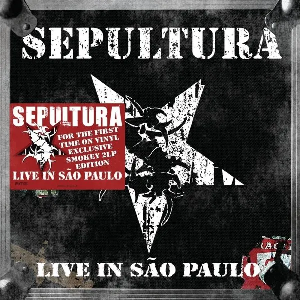 SEPULTURA - Live in São Paulo (2xLP limited edition on smokey vinyl)