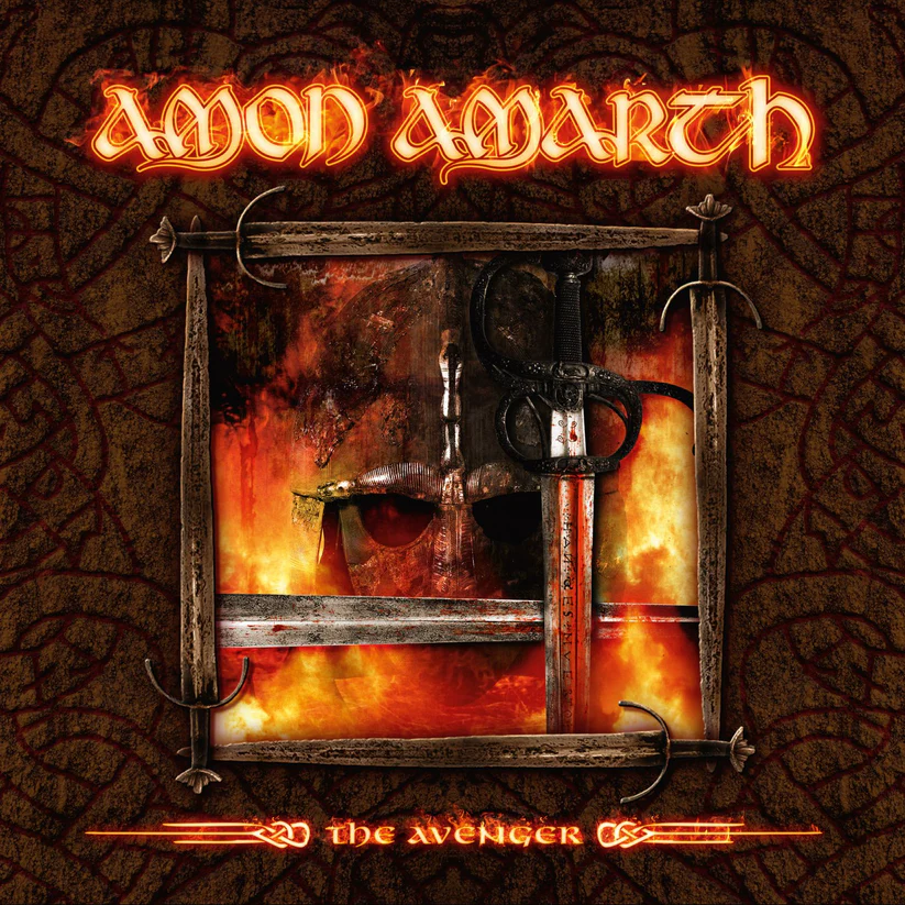 AMON  AMARTH - The Avenger (LP Beperkte Editie Gele gemarmerde vinyl)
