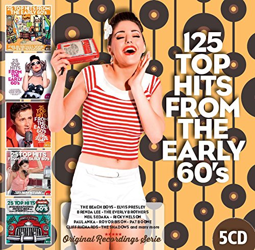 V/A 125 TOP HITS FROM THE EARLY 60's (5xCD)