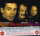 BREL - BRASSENS - FERRE (4xCD)