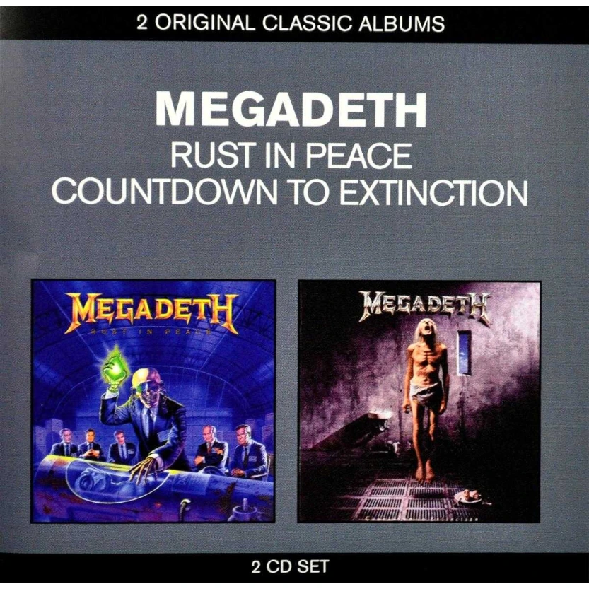 MEGADETH - Classic Albums: Countdown to Extinction/Rust in Peace (2x CD)