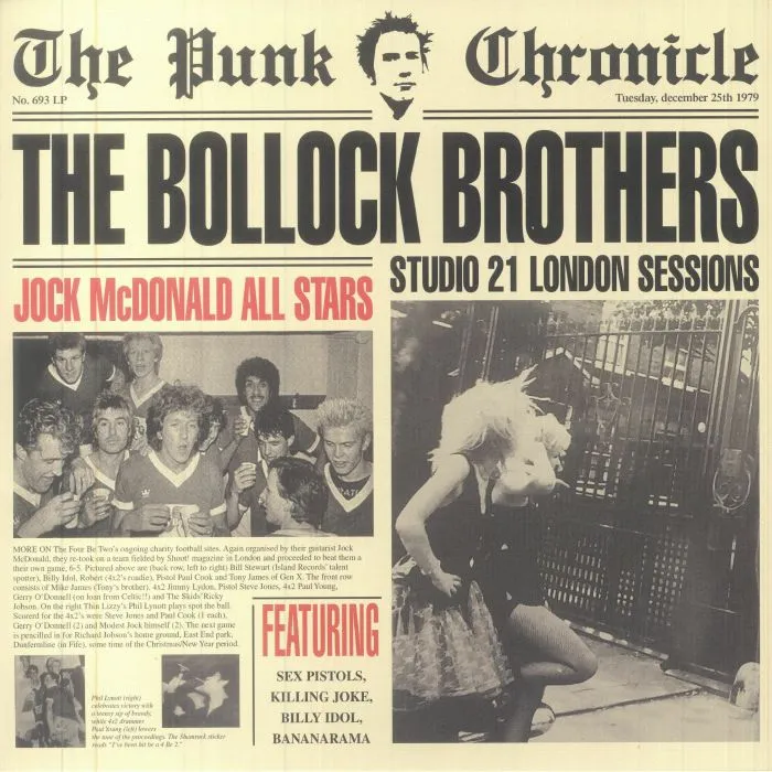 THE BOLLOCK BROTHERS - 21 Studio Sessions (LP)