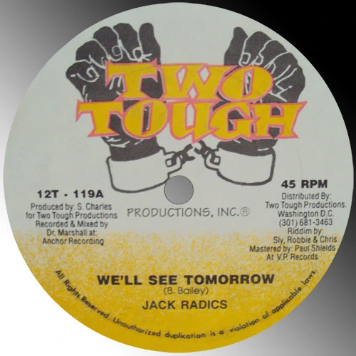 JACK RADICS - We'll See Tomorrow (12" Maxi)