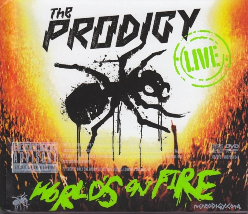 THE PRODIGY - World's On Fire (CD + DVD)