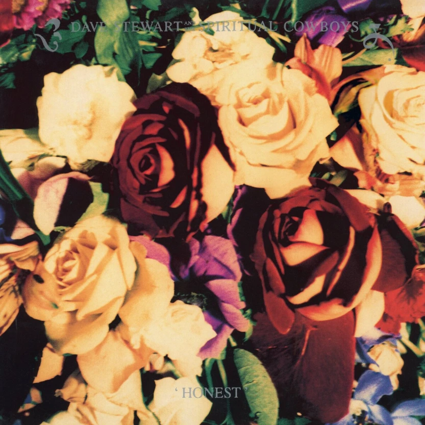 DAVE STEWART EN DE SPIRITUAL COWBOYS - Honest (LP Beperkte editie, magenta kleur)